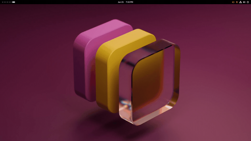 Ctrl+Alt+T opening Ghostty and Nautilus tiled 75/25 on the active monitor
